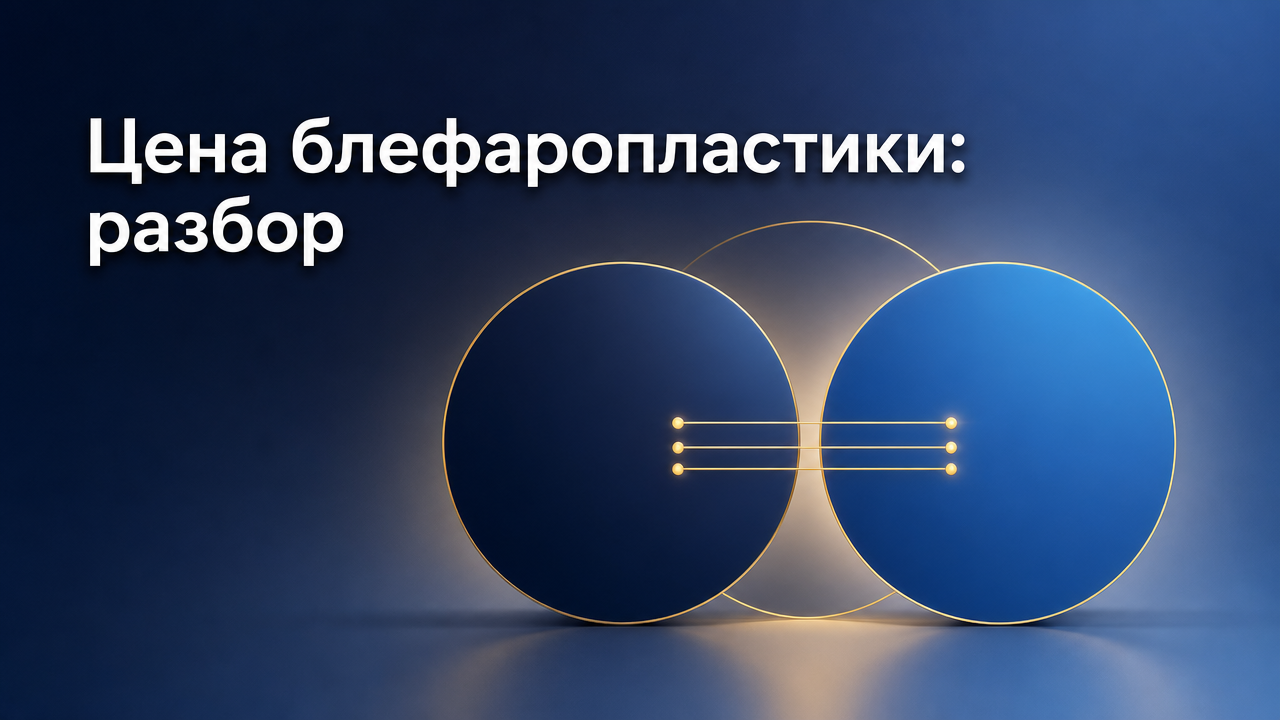 Блефаропластика: цены 2026, сравнение клиник и как не переплатить