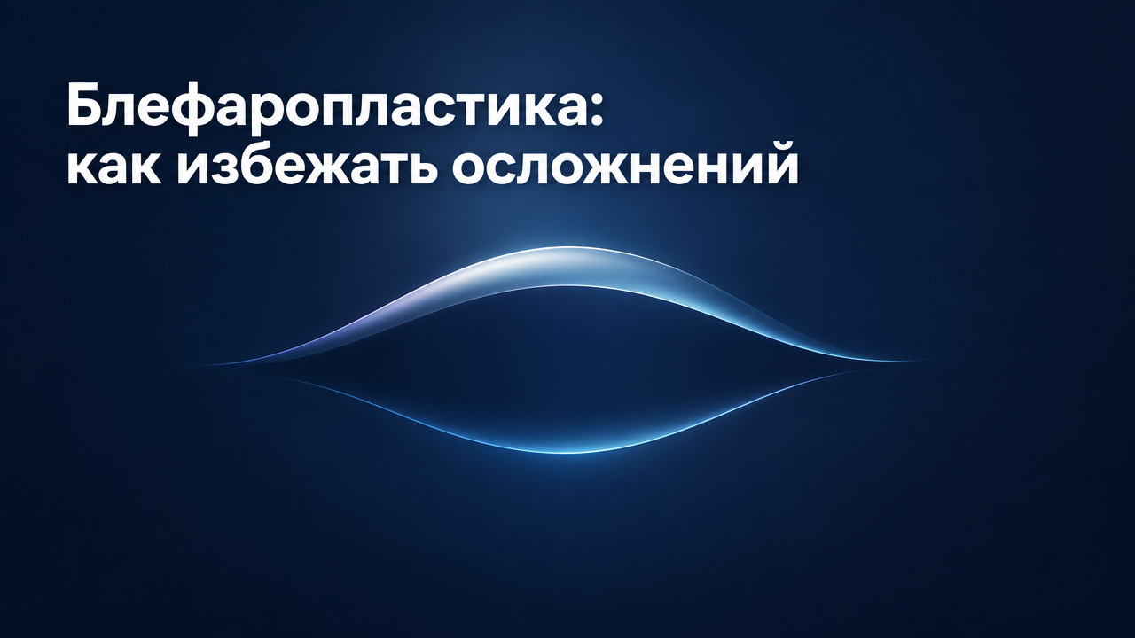 Осложнения после пластики век: выворот, асимметрия, ретракция